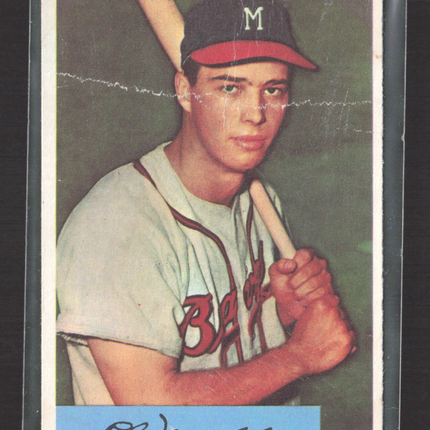 1954 Topps Eddie Mathews #64