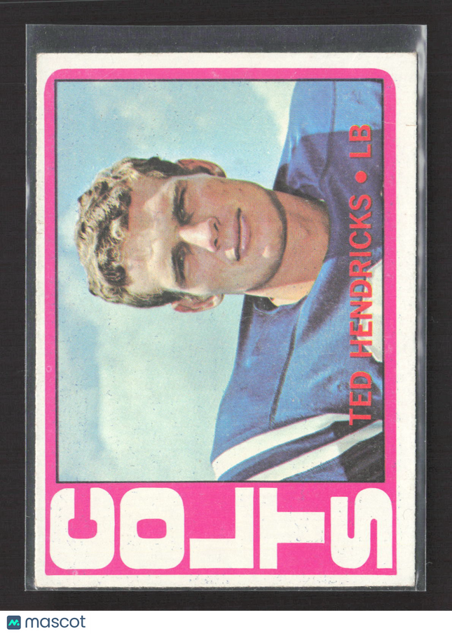1972 Topps Ted Hendricks #93