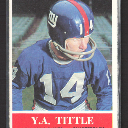 1964 Philadelphia Y.A. Tittle #124