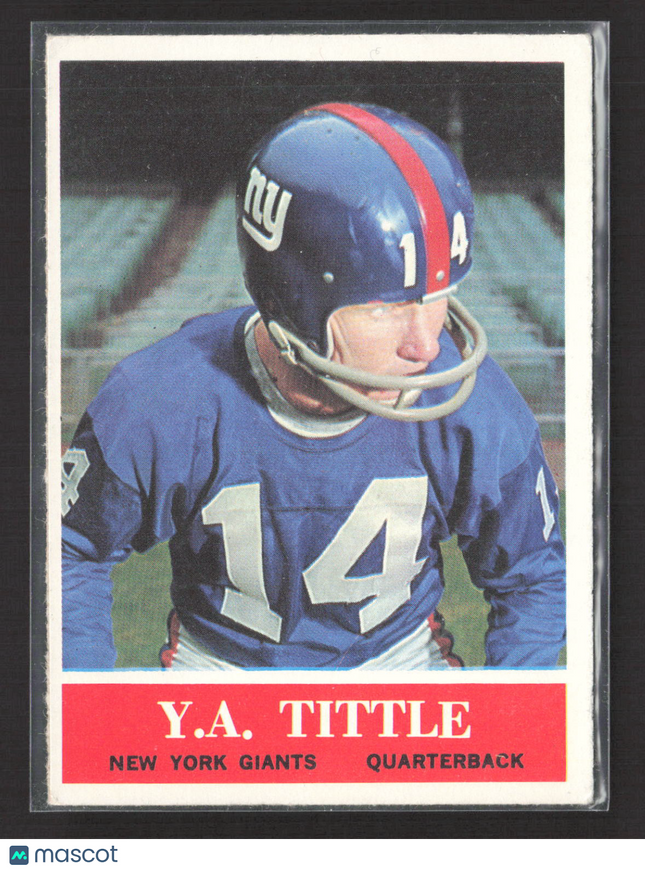 1964 Philadelphia Y.A. Tittle #124