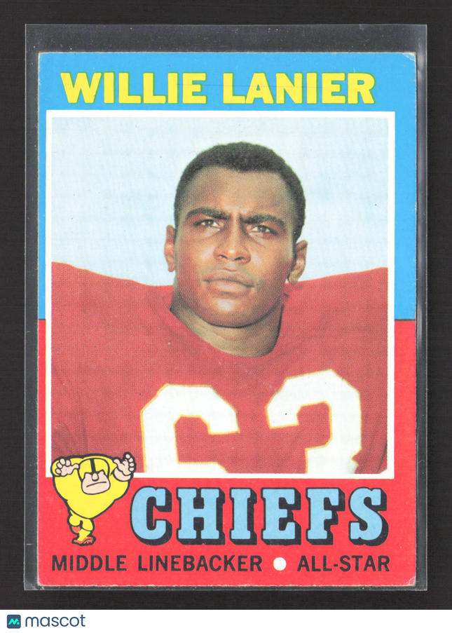 1971 Topps Willie Lanier #114