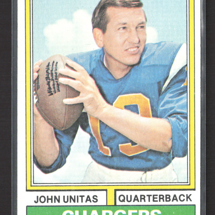 1974 Topps John Unitas #150