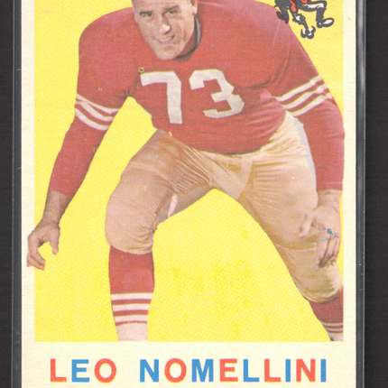 1959 Topps Leo Nomellini #19