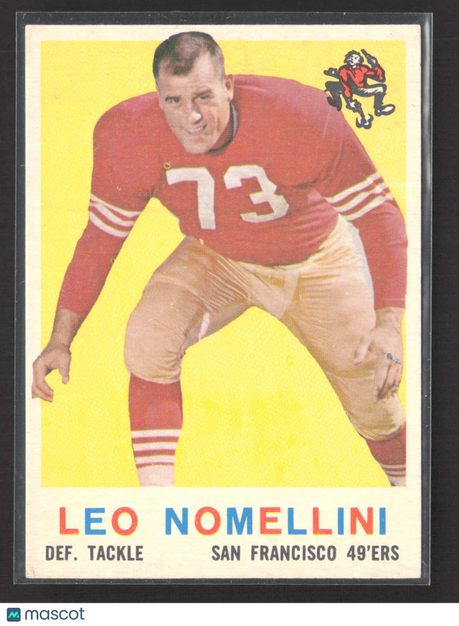 1959 Topps Leo Nomellini #19