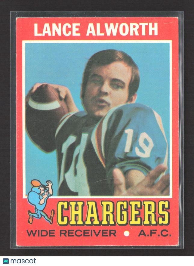 1971 Topps Lance Alworth #10