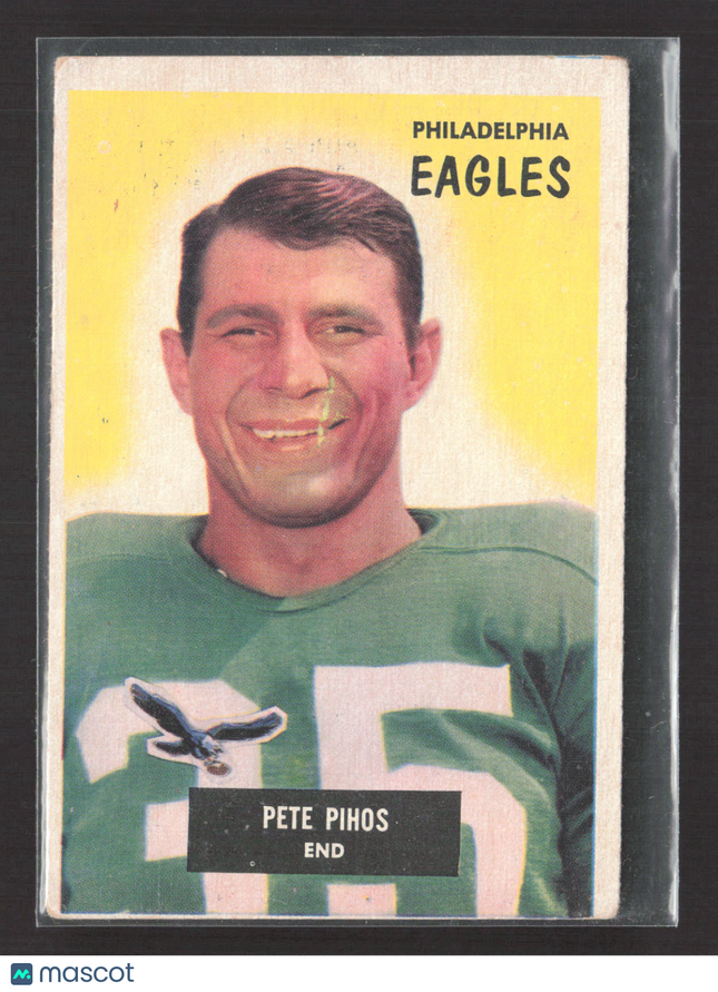 1955 Bowman Pete Pihos #10