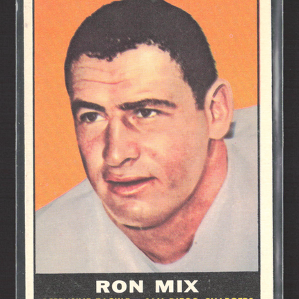 1961 Topps Ron Mix #168