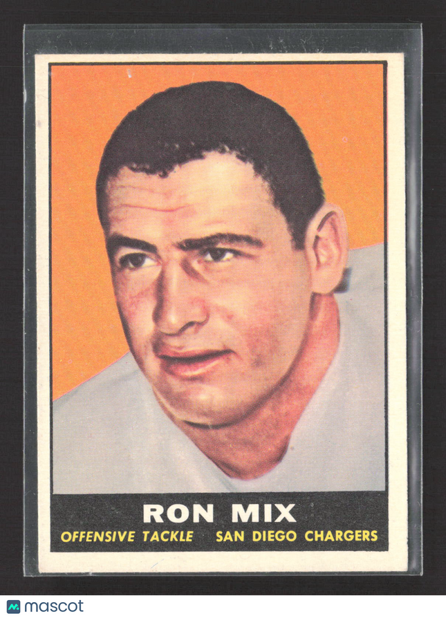 1961 Topps Ron Mix #168