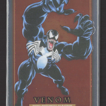 2021 Upper Deck Marvel Masterpieces '92 Platinum #97 venom