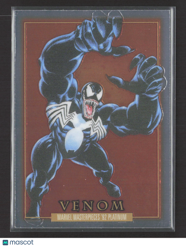 2021 Upper Deck Marvel Masterpieces '92 Platinum #97 venom