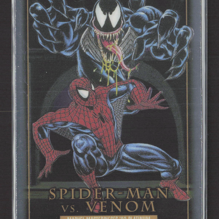 2024 Marvel Masterpieces Platinum Battle Spectrum #BS-4 Spider Man Vs Venom