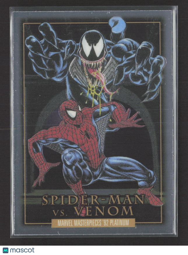 2024 Marvel Masterpieces Platinum Battle Spectrum #BS-4 Spider Man Vs Venom