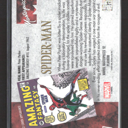 2024 Upper Deck Marvel Masterpieces '92 Platinum Joe Jusko #87
