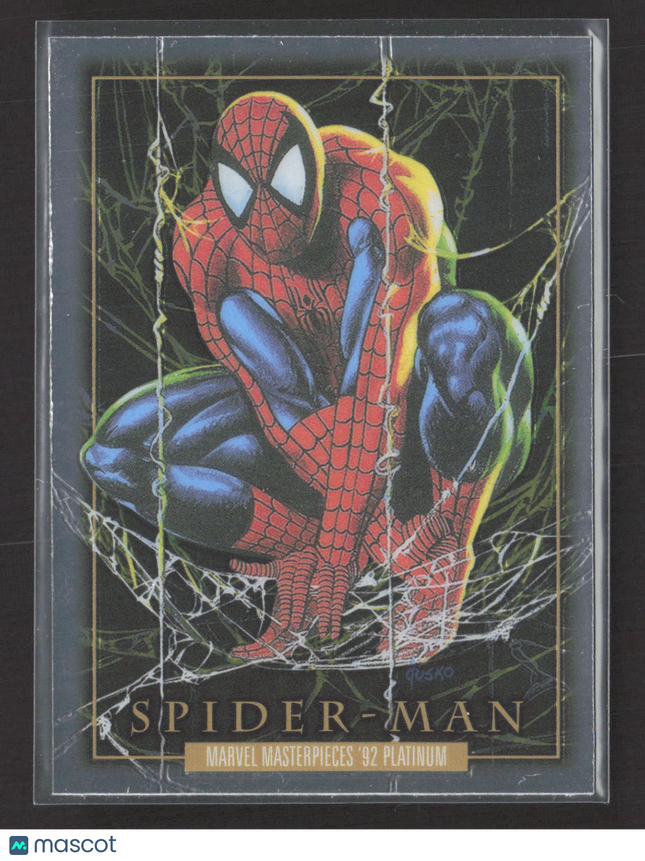 2004 SkyBox Marvel Masterpieces '92 Platinum Edition Spider Man #87