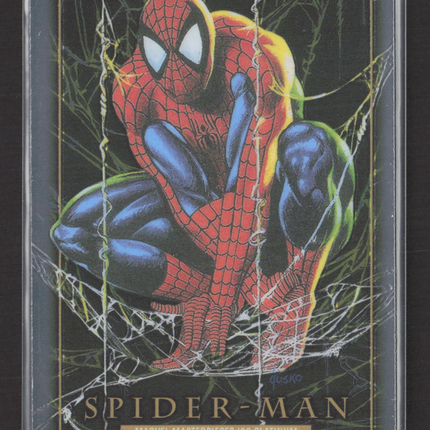 2024 Upper Deck Marvel Masterpieces '92 Platinum Spider Man #87