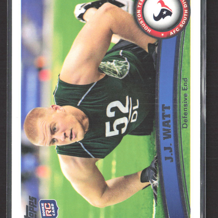 2011 Topps J.J. Watt #331 RC