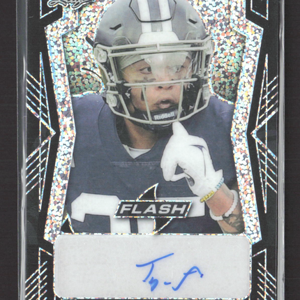 2022 Leaf Flash Tyler Allgeier #PA-TA1 8/10 Auto