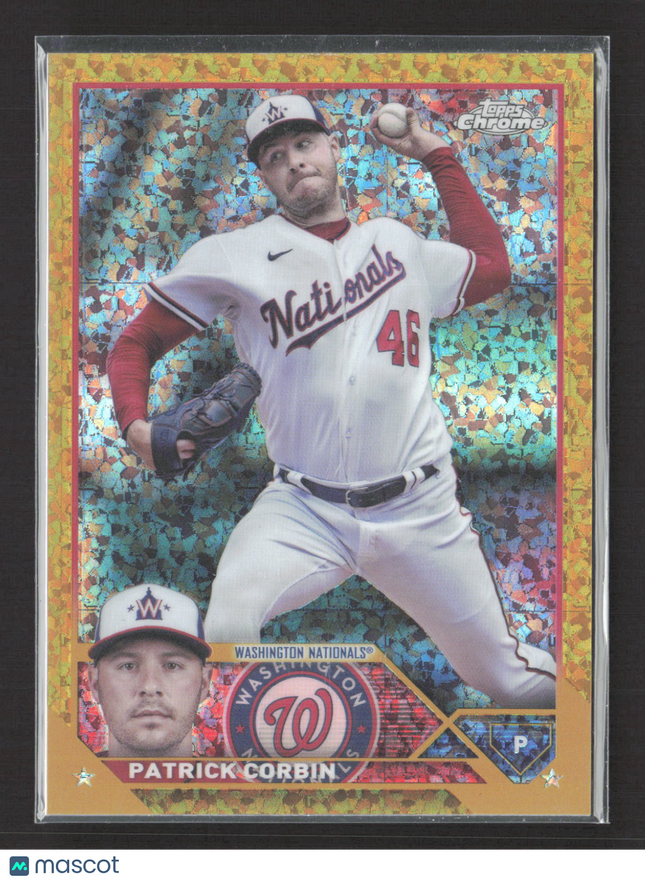 2023 Topps Chrome Update Series Patrick Corbin #USC70 Gold Speckle 47/50
