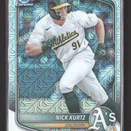 2024 Bowman Chrome Nick Kurtz #BCP-114 Mega Box Mojo Refractor