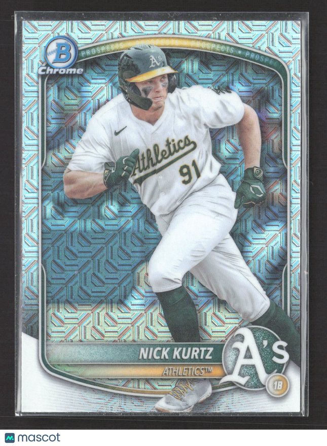 2024 Bowman Chrome Nick Kurtz #BCP-114 Mega Box Mojo Refractor