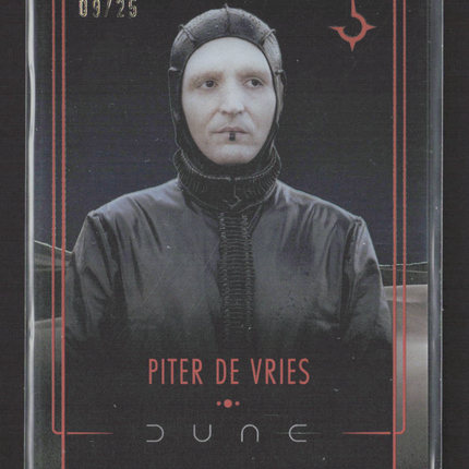 2024 Topps Chrome Dune 09/25 #DA-14 Piter De Vries Acetate Orange
