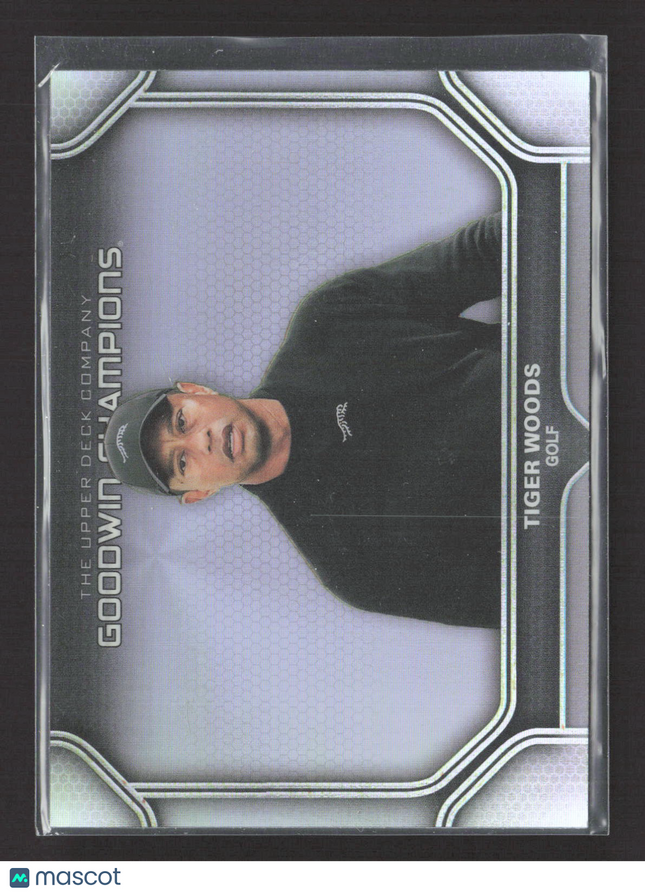 2024 Upper Deck Goodwin Champions Tiger Woods #P92 Rainbow