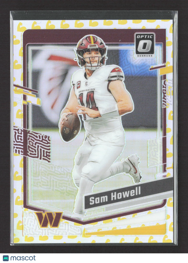 2023 Panini Donruss Optic Sam Howell #198 Flex Prizm 108/149