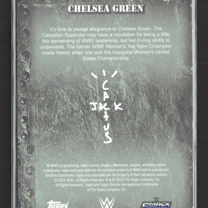2025 Topps Chrome WWE Cactus Jack Chelsea Green #61 /41