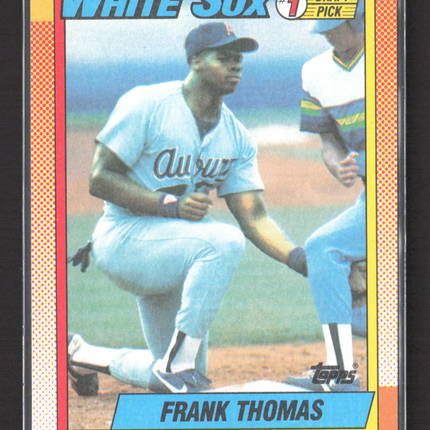 1990 Topps Frank Thomas #414