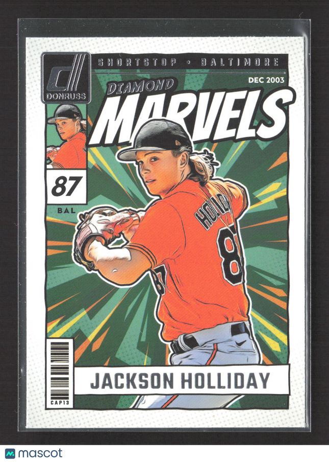 2024 Donruss Diamond Marvels Jackson Holliday #5