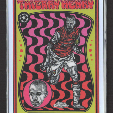 2026 Topps Chrome Ultra Violet All-Stars Thierry Henry #UV-2
