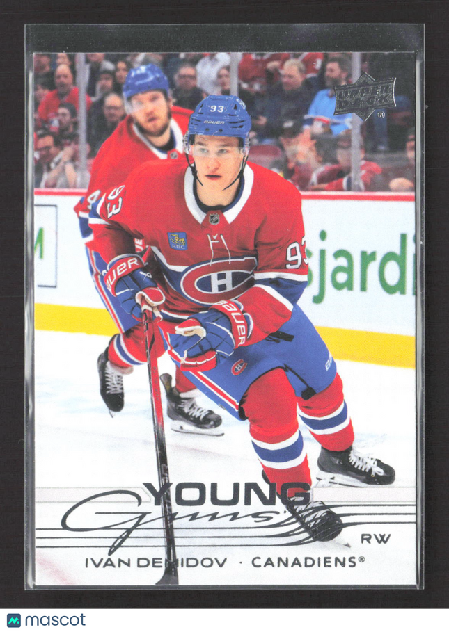 2025 Upper Deck Series 1 Young Guns Ivan Demidov #205