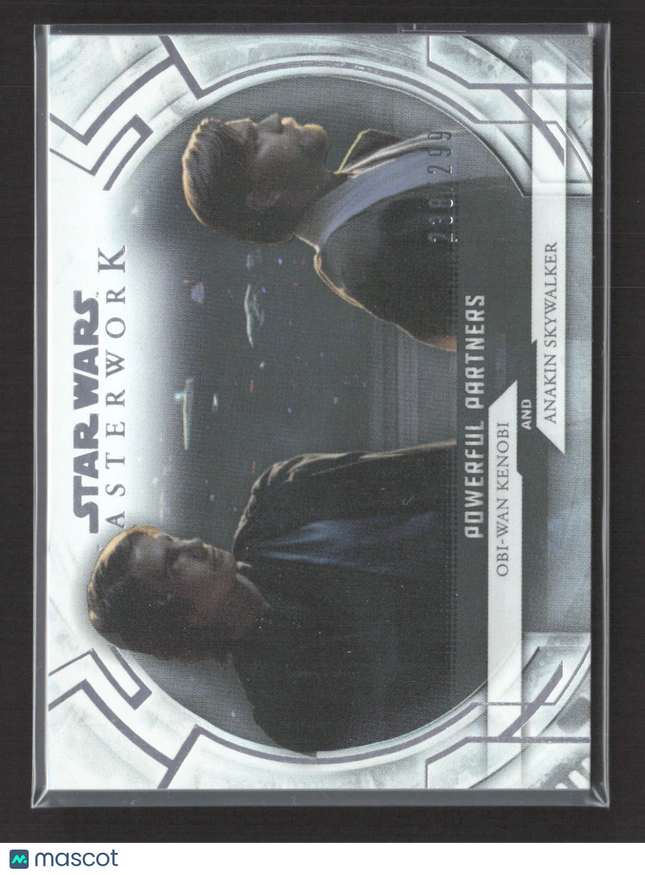2015 Topps Star Wars Masterwork Powerful Partners #PP-5 Anakin /299