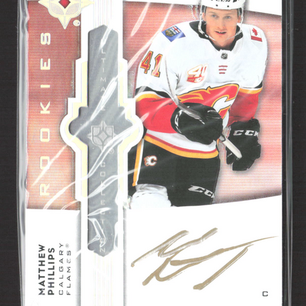 2022 Upper Deck Ultimate Collection Matthew Phillips #UE-MP Auto