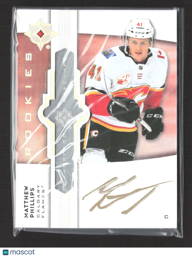 2022 Upper Deck Ultimate Collection Matthew Phillips #UE-MP Auto