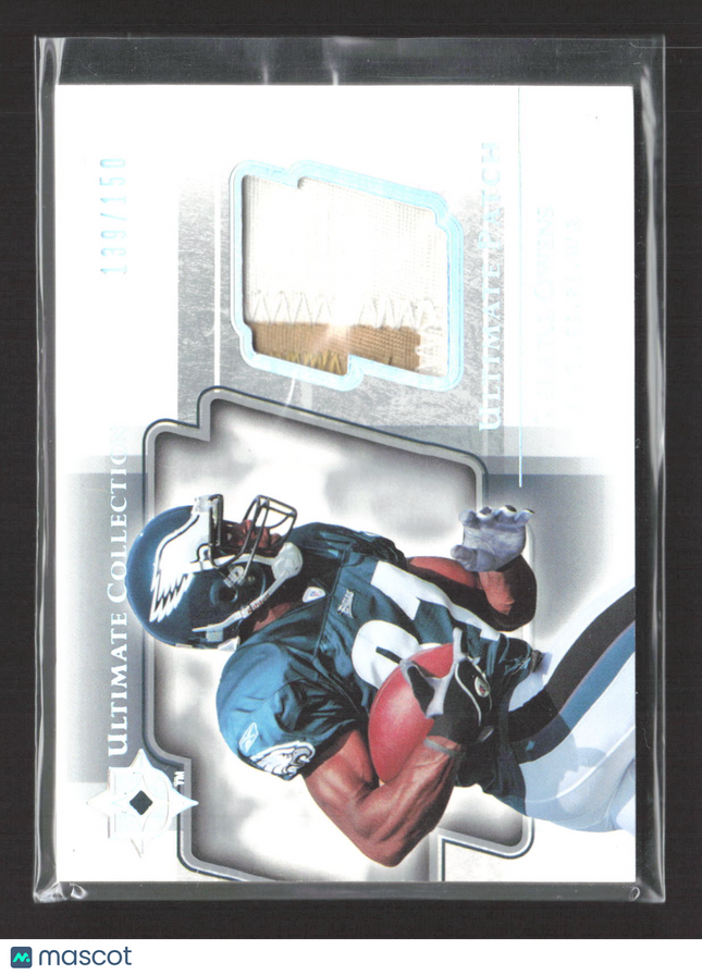 2004 Upper Deck Ultimate Collection Ultimate Patch Terrell Owens #UP-TO 139/150