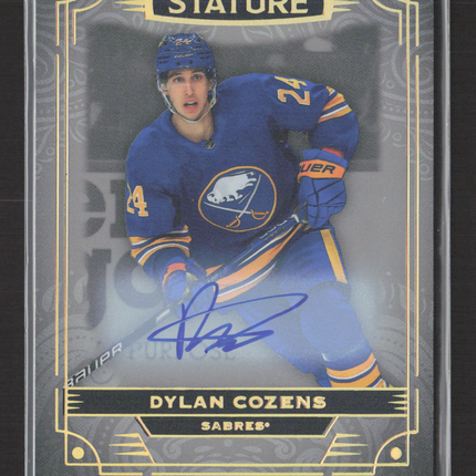2023 Upper Deck Stature Dylan Cozens #72 Auto