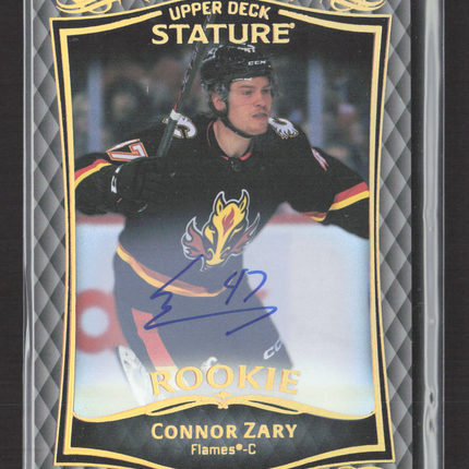 2025 Upper Deck Stature Connor Zary #37 Auto