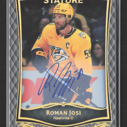 2025 Upper Deck Stature Roman Josi #22 Auto