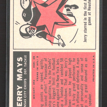 1966 Topps Jerry Mays #106