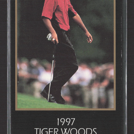 1997 Grand Slam Ventures Champions of Golf The Masters Collection Tiger Woods #1