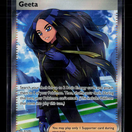 Pokemon 2023 Obsidian Flames Geeta FA #218/197