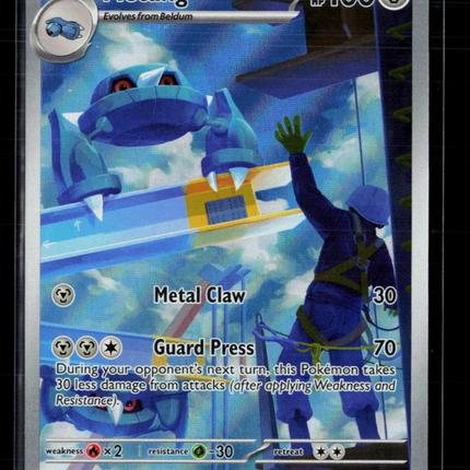 Pokemon 2026 Mega Evolution – Ascended Heroes Metang #94/86