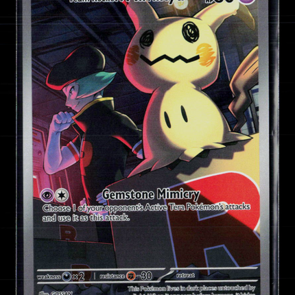 Pokemon 2026 Mega Evolution – Ascended Heroes Team Rocket's Mimikyu #238/217