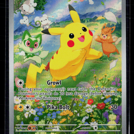 Pokemon 2024 Scarlet & Violet Promo Pikachu #SVP EN 088