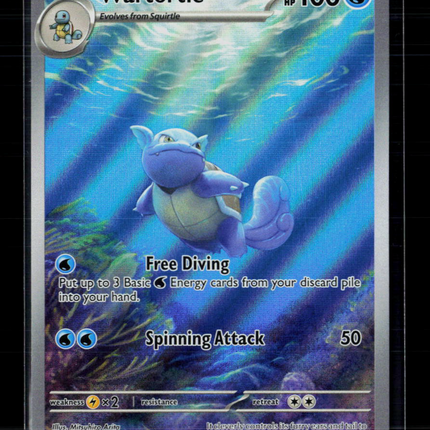 Pokemon 2023 Scarlet & Violet 151 Wartortle #171/165