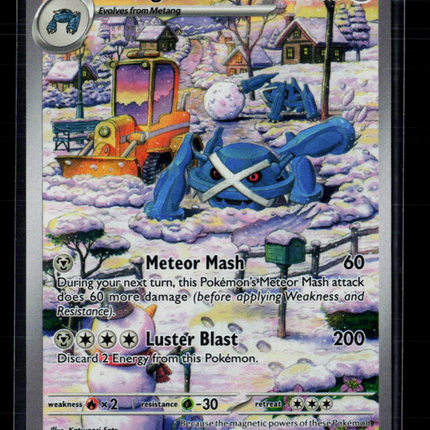 Pokemon 2024 Temporal Forces Metagross #178/162