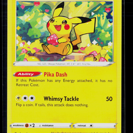 Pokemon 2022 Lost Origin Pikachu #52/196