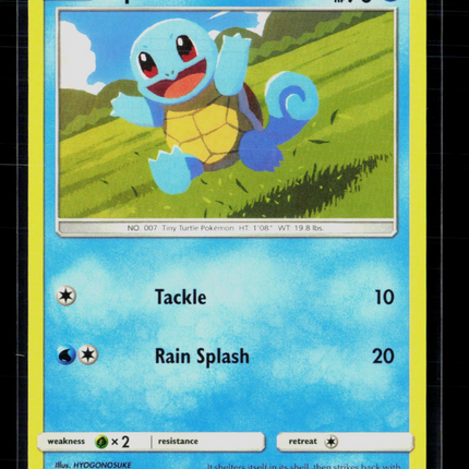Pokemon 2019 Team Up Squirtle #23/181