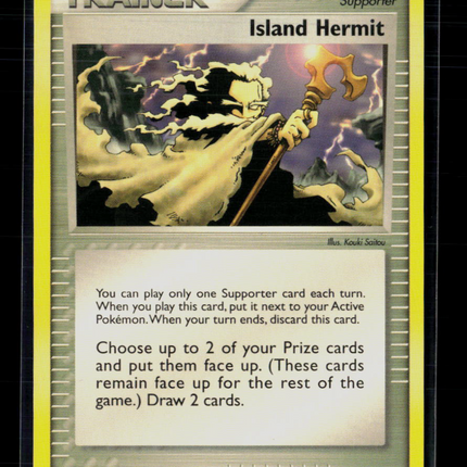 Pokemon 2006 EX Dragon Frontiers Island Hermit #76/101